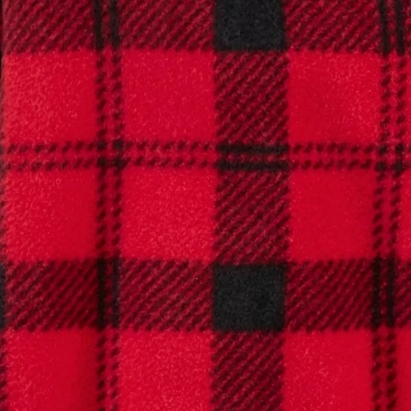 🆕️ Baby Buffalo Check 2-Way Zip Fleece Sleep & Play - Picture 3 of 3